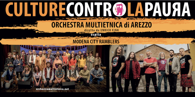 CULTURE CONTRO LA PAURA ORCHESTRA MULTIETNICA DI AREZZO ospita